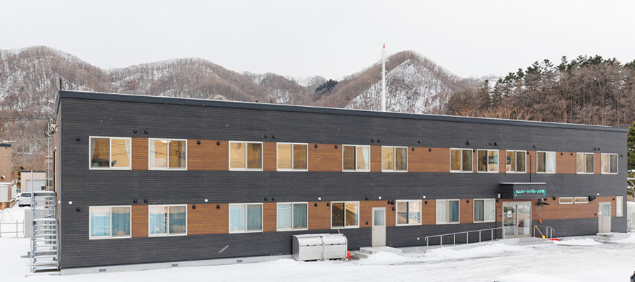札幌市手稲区にあるあんみナーシングホームの外観