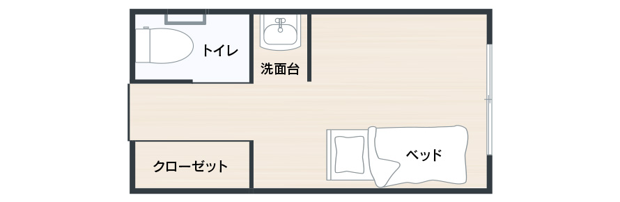 専用部の間取り一例